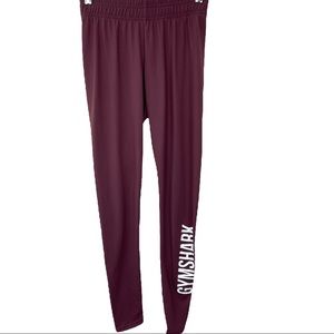 🥑5/$25 Gymshark Core Leggings winter berry color sz XS